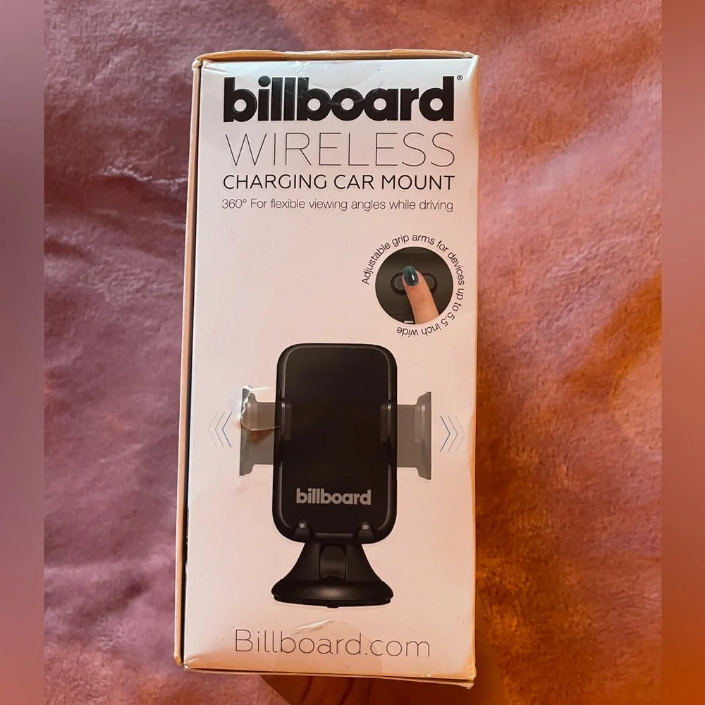 Billboard Wireless Charging Car Mount